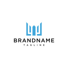 Brand name logo vector
