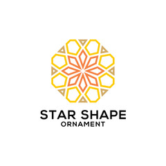 Logo vector business Star shape