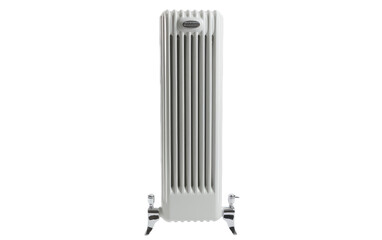 Experience Effortless Warmth with an Oil Filled Baseboard Heater and Digital Thermostat on White or PNG Transparent Background