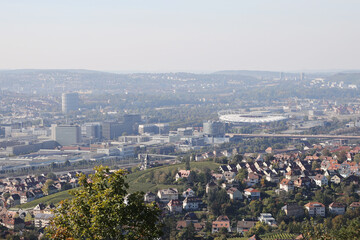 Fototapeta premium Countryside in Baden-Wurttemberg Land, Geislingen An der Steige, Germany