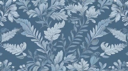 Obraz premium Patterns of flowers, calm wallpaper.