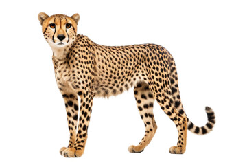 Cheetah isolated 