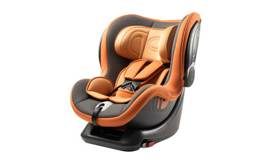 Durable Baby Car Seat with Advanced Safety Features on White or PNG Transparent Background