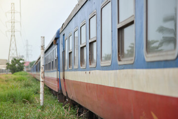 train on the station