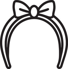 hairband, icon outline
