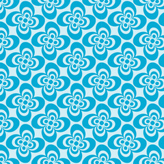 Seamless pattern. Creative abstract art background collection or festive celebration design. Simple childish scribble wallpaper print texture bundle.Watercolor summer ethnic border pattern. blue 