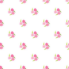 Free vector watercolor small flowers pattern design