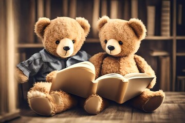 teddy bear and heart