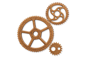 gear wheel as part of teamwork, isolated over transparent background png