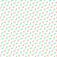 Free vector branches pattern design .