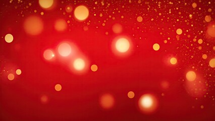Red and Gold Abstract bokeh background