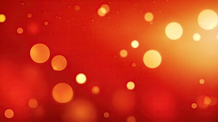Red and Gold Abstract bokeh background