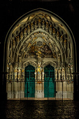bern Cathedral at night