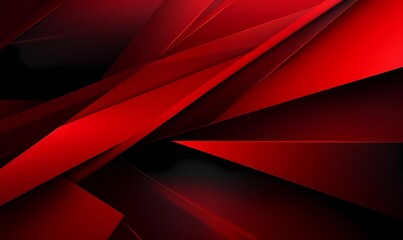 Fototapeta premium Abstract background with triangles. Abstract Red Black Gradient Luxury Background.