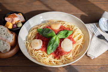 お家でパスタランチ