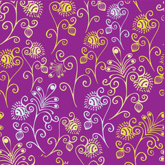 seamless floral background