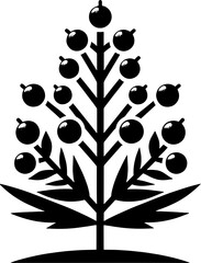 Eucommiaceae plant icon 1