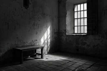 Solitary prison cell