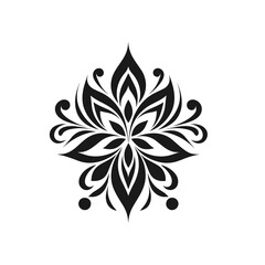 Fototapeta premium Beautiful minimalist flower illustration art.