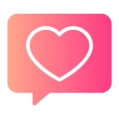 messages gradient icon