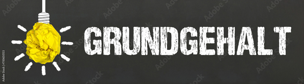 Sticker Grundgehalt	