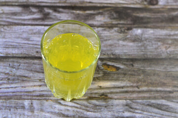Pineapple soda drink, Pineapple soft drinks, carbonated drink as a refreshment, served cold usually...