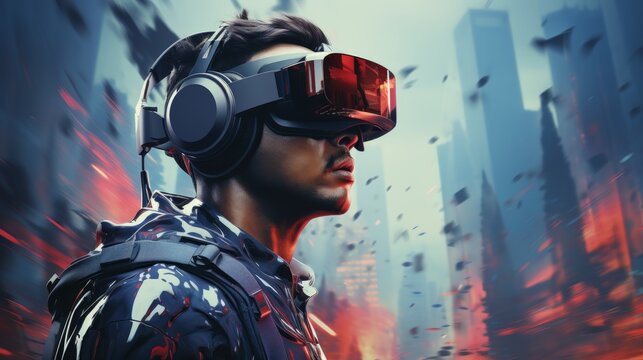 people wear vr glass XR which encompasses augmented reality AR virtual reality Vr and mixed reality is poised to become more mainstream in 2024 Expect to see XR used in gaming education training