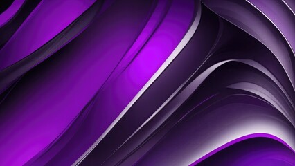 Black and purple gradient curved lines abstract background