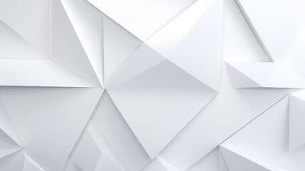 Innovative Minimalism: Abstract White Background with Geometric Shapes and Modern Design for Creative Concepts and Contemporary Art