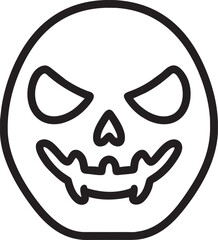 hellowen, icon outline