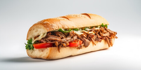 Beef cheese sandwich