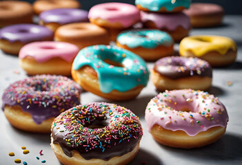 donuts on minimal background