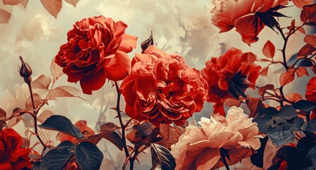 pdn red roses, wallpapers and backgrounds