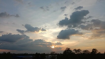 Obraz premium dawn sky i