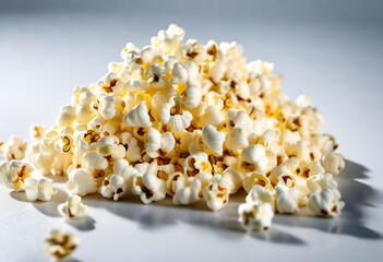 popcorn on minimal background