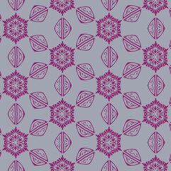 seamless pattern with flowers