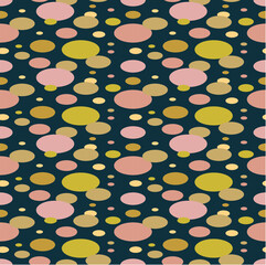 seamless pattern with circles