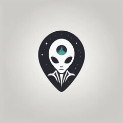 Alien Town Logo Design EPS format Very Cool 