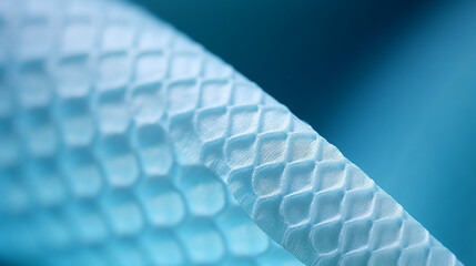 Professional Healthcare Background: Blue Spunbond Texture for Sterile Medical Settings, Ideal for Hospital Concepts and Health Industry Marketing.