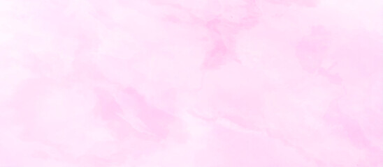 pink watercolor background hand-drawn with cloudy strokes of brushes, abstract fringe and bleed paint drips and drops pink watercolor background texture, 