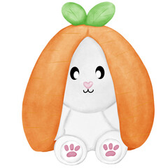 bunny with carrot