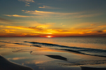 Sunrise over Gulf of Mexico