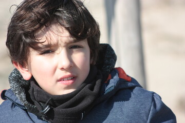 Ragazzo al mare