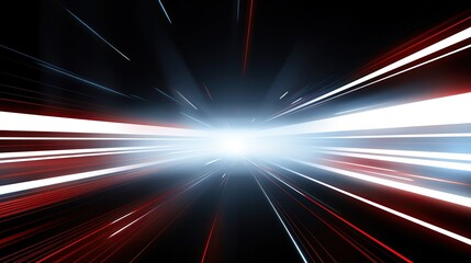 speed of light.Bright colorful background with star explosion. Abstract radial lines fade into the background.