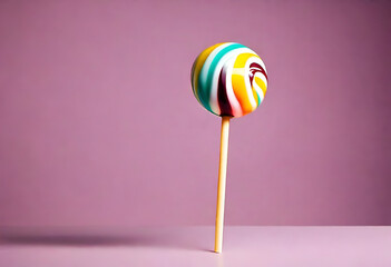lollipop on minimal background