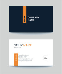 Business card design template