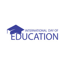 International day of education card design
