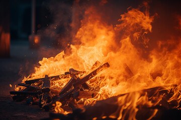 Obraz premium fire