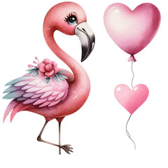 Flamingo Valentine's Day Card | Romantic Pink Bird Illustration
Lovebirds in Paradise | Tropical Flamingo Valentine's Greeting
Exotic Flamingo Couple | Romantic Wildlife Valentine's Design