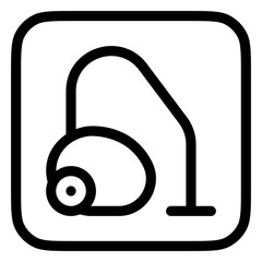 Editable vacuum cleaner vector icon. Part of a big icon set family. Perfect for web and app interfaces, presentations, infographics, etc